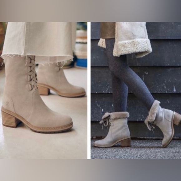 Timberland Taupe Sienna High Waterproof Mid Boot - Picture 1 of 11
